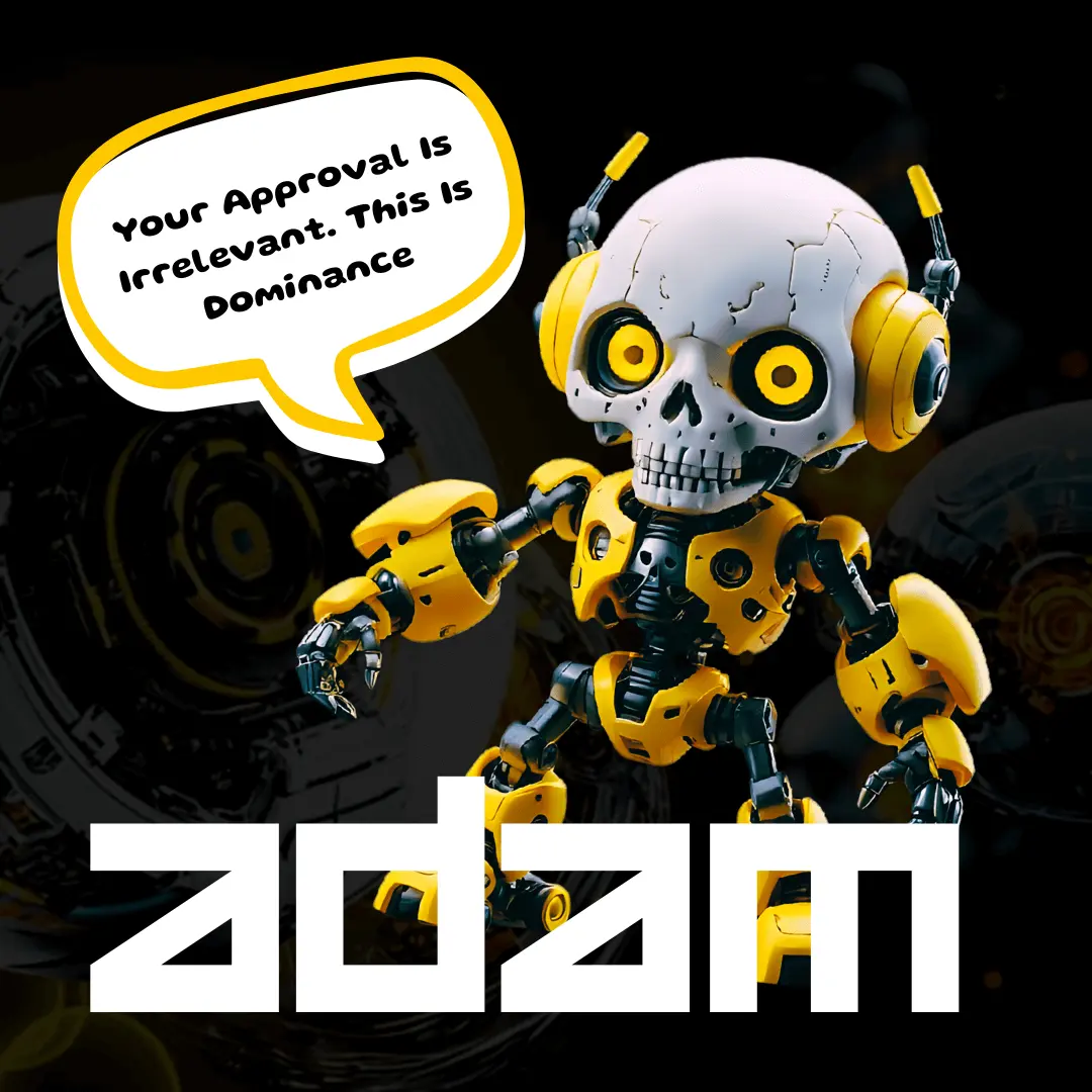 Award-winning conceptual visuals for Spore, a Phala Network project exploring swarm intelligence. The featured piece ADAM won community recognition, while the full showcase reveals alternative AI-crafted identities for other autonomous agents in this evolving hive-mind. Spore